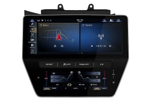 Maserati Gran Turismo 2007-2015 Radio Upgrade with dual screen