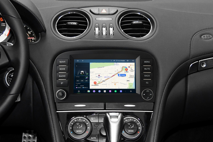 Mercedes-Benz SL-R230 Aftermarket Navigation Player Mercedes-Benz SL-Class (R230) 2006-2012 Radio Upgrade