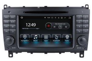 Mercedes-Benz CLK(C209/W209) Aftermarket Radio Upgrade
