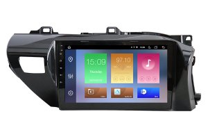 Toyota Hilux RHD 2016-2020 Aftermarket Radio Upgrade