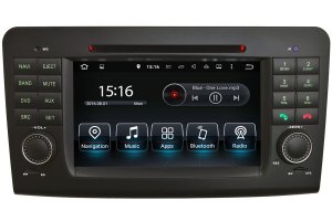 Mercedes-Benz GL-X164/ML-W164 7" Aftermarket Radio Replacement