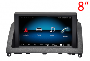 Mercedes-Benz C(W204) 2007-2011 radio upgrade with 8\" screen