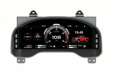 Toyota Tundra 2014-2020 Digital LCD Instrument Cluster