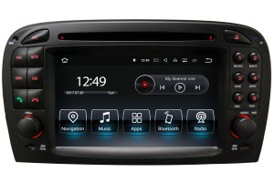 Mercedes-Benz SL-Class (R230) 2001-2005 Radio Upgrade