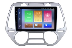 Hyundai i20 2008-2012 with Auto AC Aftermarket Radio Upgrade