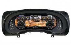 Jeep Wrangler JK 2007-2010 Digital LCD Instrument Cluster