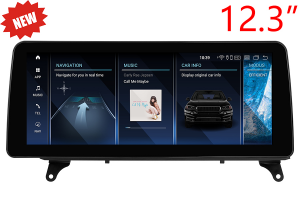 BMW X5(E70)/X6(E71/E72) Radio upgrade with 12.3" touchscreen