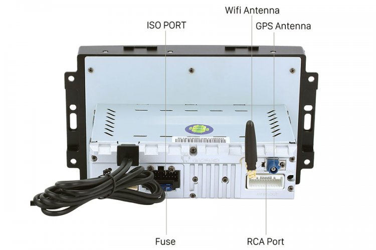 Chrysler Factory OEM Navigation Radio Replacement