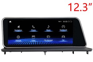 Lexus RX 2015-2019 Radio Upgrade With 12.3 Inch Screen