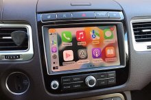 CarPlay/Android Auto Integration system for VW Touareg 2011-2017