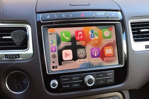 CarPlay/Android Auto Integration system for VW Touareg 2011-2017