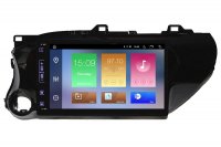 Toyota Hilux LHD 2016-2020 Aftermarket Radio Upgrade Toyota Hilux LHD 2016-2020 Aftermarket Radio Upgrade
