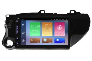 Toyota Hilux LHD 2016-2020 Aftermarket Radio Upgrade
