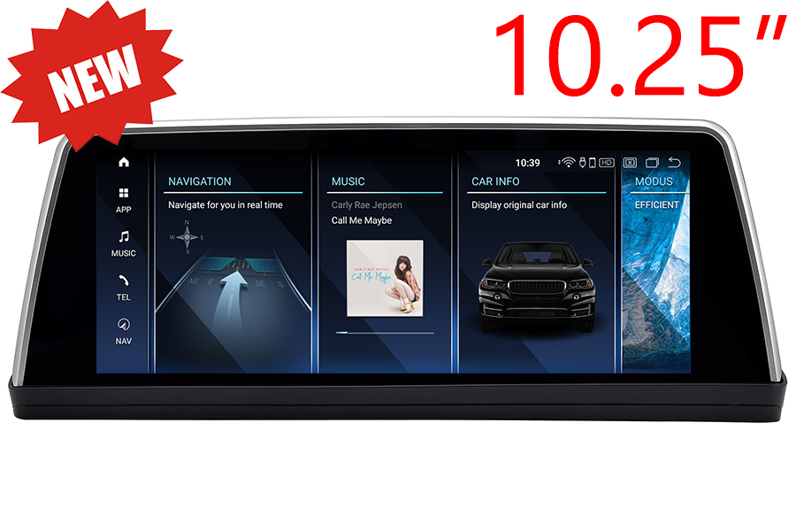  Actualización de radio BMW 3(E90)/5(E60) con pantalla de 10,25 pulgadas