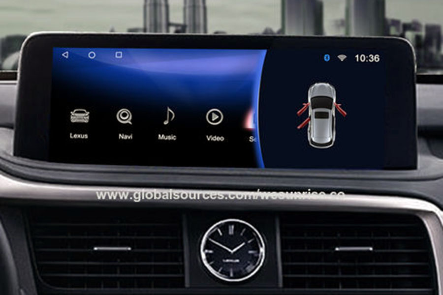 Lexus RX LHD 12.3'' 20192021 Aftermarket Radio Upgrade Aftermarket