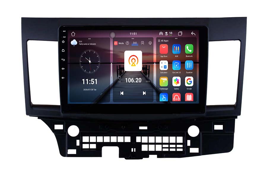 (image for) Mitsubishi Lancer 2006-2013 Aftermarket Radio Upgrade