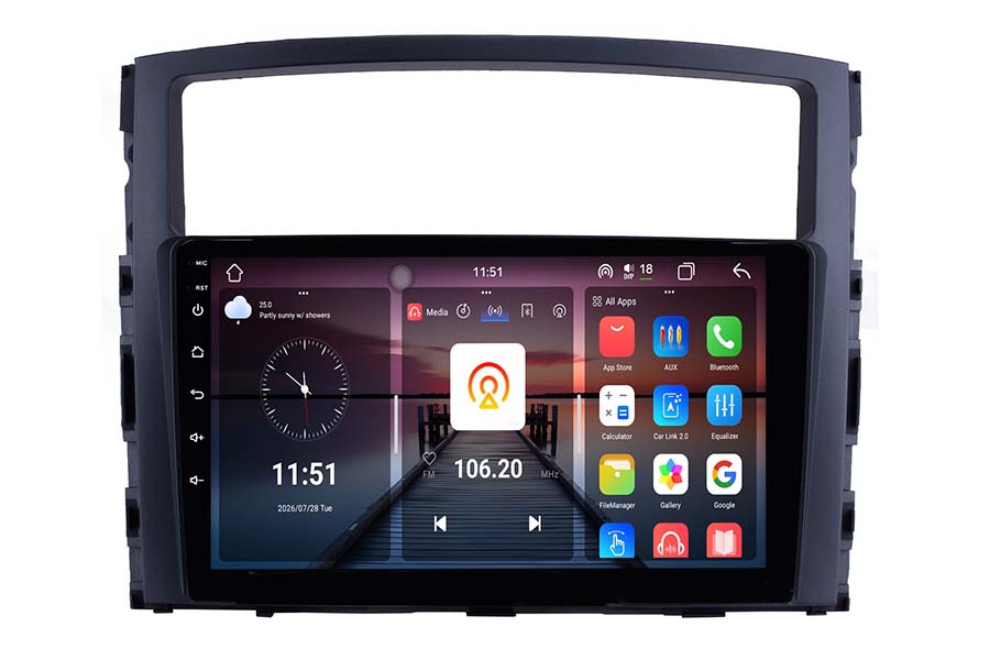 (image for) Mitsubishi Montero/Pajero 2006-2012 Aftermarket Radio Upgrade