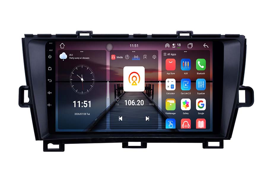Toyota Prius(RHD)2009-2015 Aftermarket Radio Upgrade (image for) Toyota Prius(RHD)2009-2015 Aftermarket Radio Upgrade