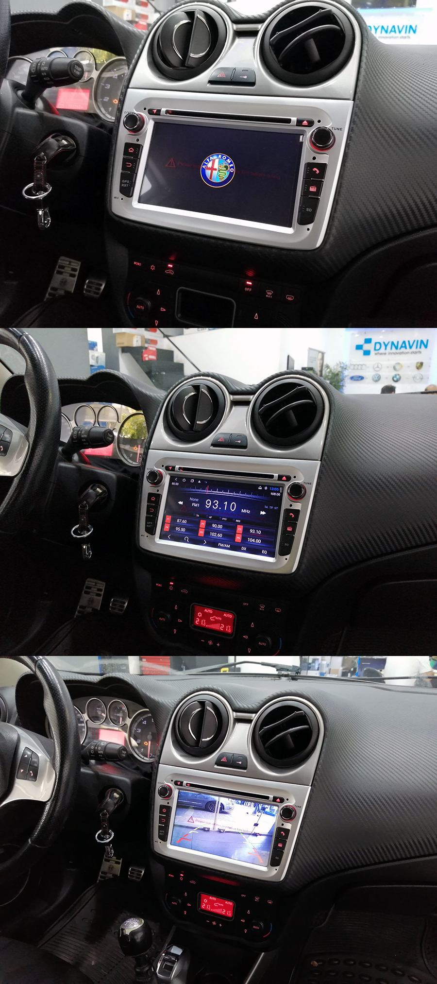 Alfa Romeo mito aftermarket navigation