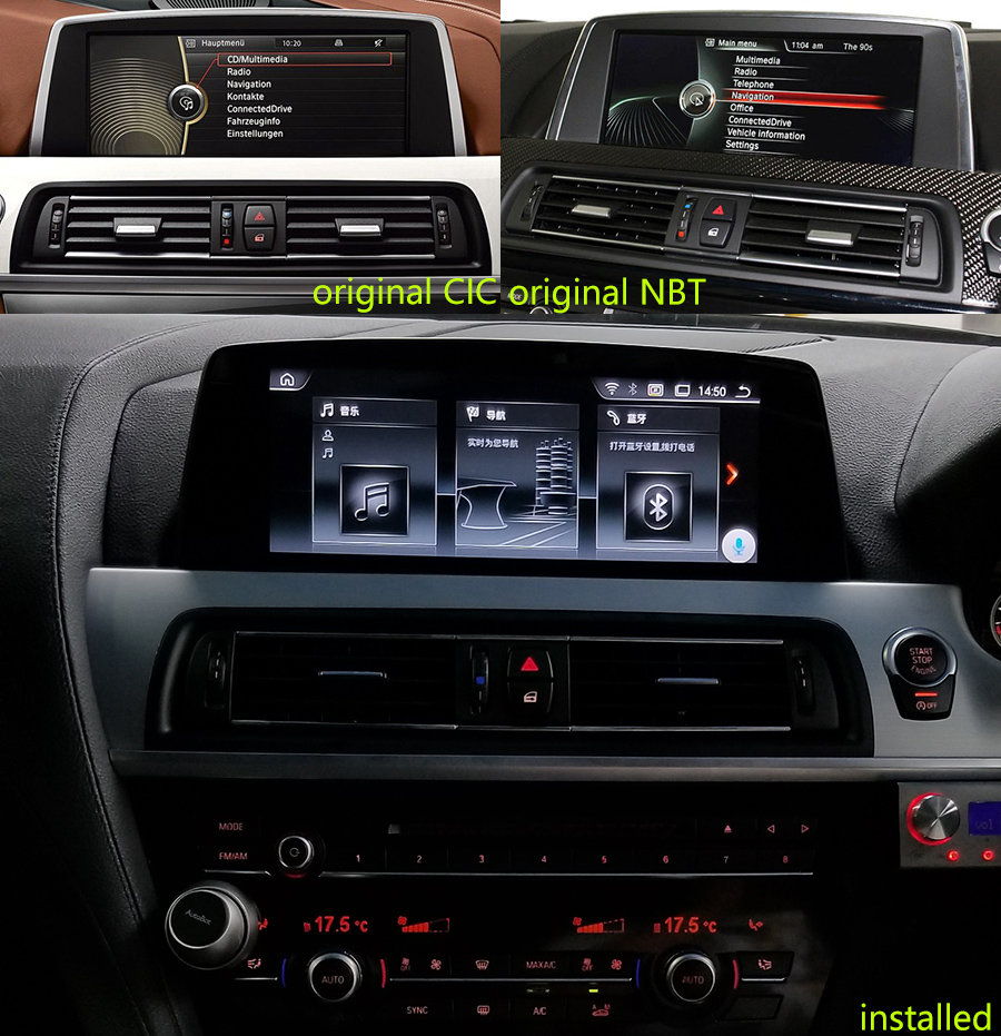 BMW 6 Series navigation player