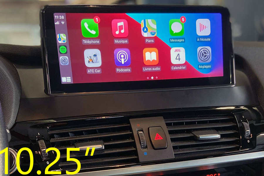 BMW X3(F25)/X4(F26) radio upgrade with 10.25" touchscreen