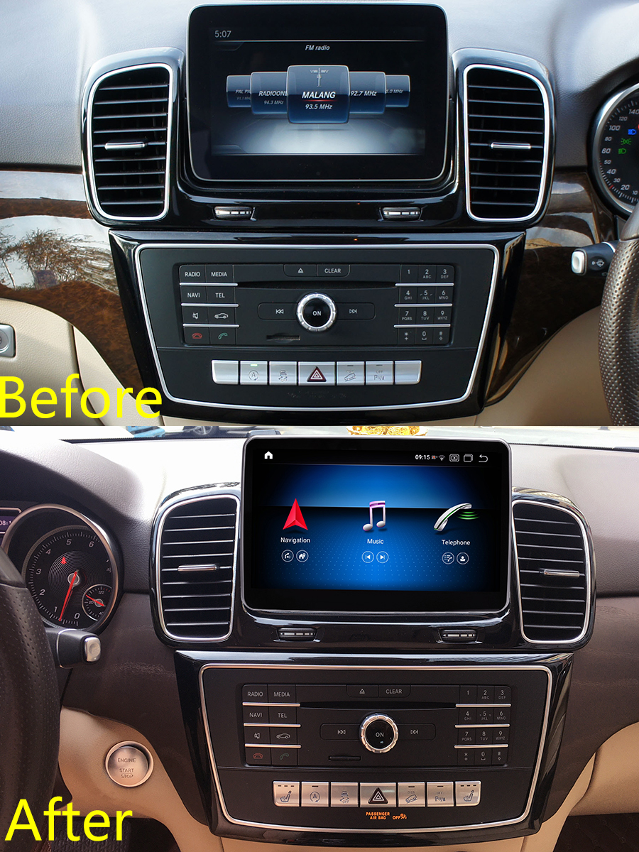 Mercedes-Benz GLE(W166)/GLS(X166)-Class 2015-2019 radio upgrade