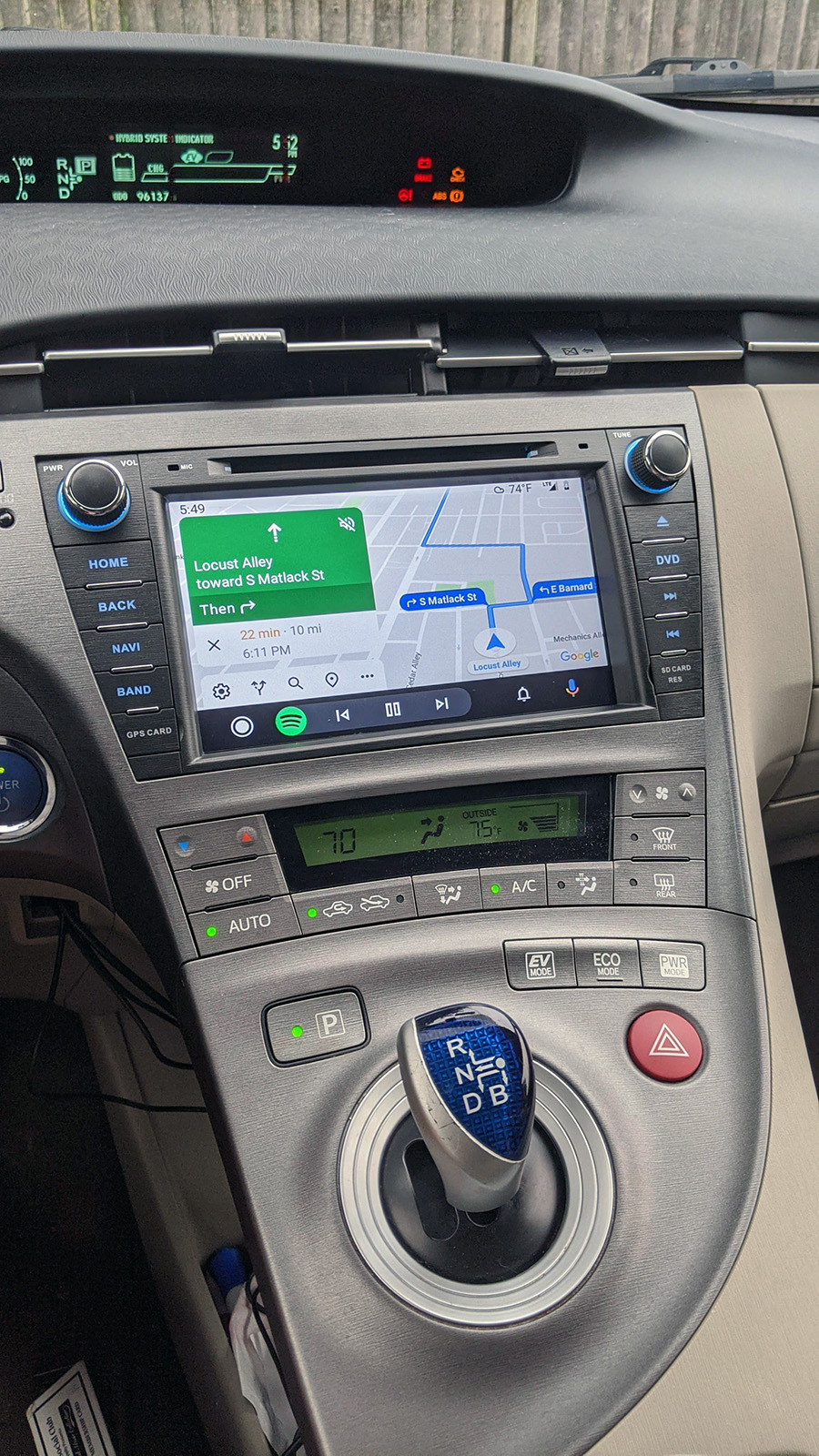 Toyota Prius 2009-2013 Aftermarket Radio Upgrade