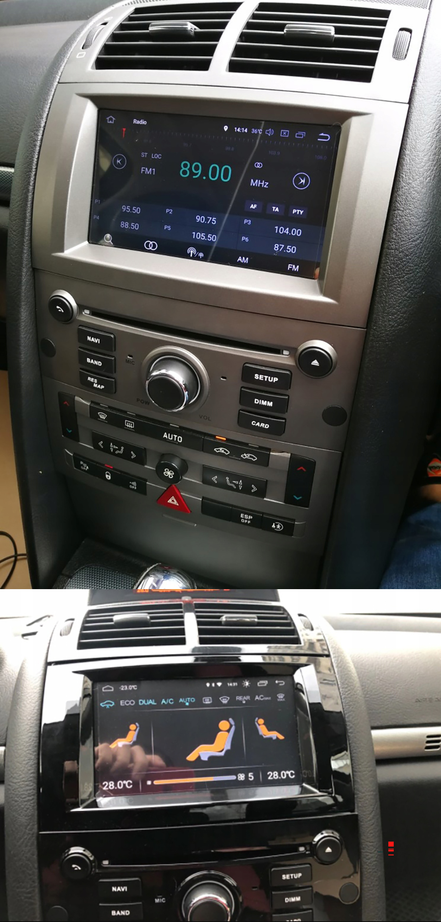 Peugeot 407 2004-2010 Aftermarket Radio Upgrade