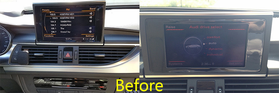 Audi A6(C7)/A7(4G8) 2009-2018 Radio Upgrade with 8.4 inch screen