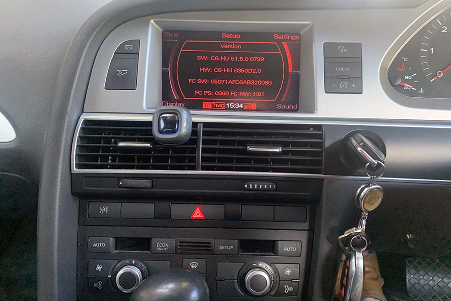 Audi A6(C6) RHD 2004-2011 Aftermarket Radio Upgrade