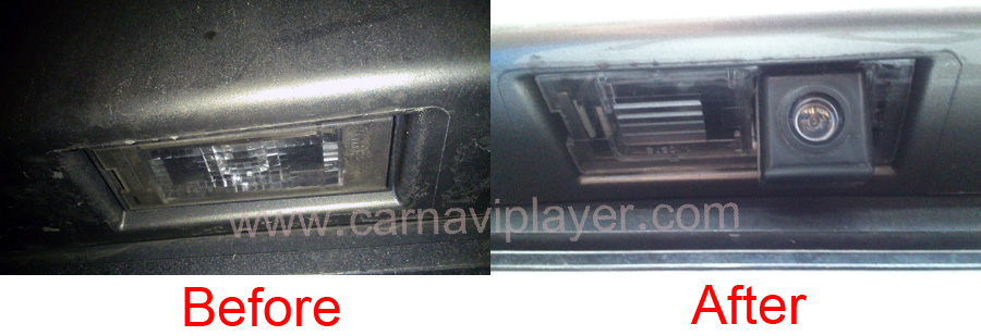 Renault Megane reverse camera