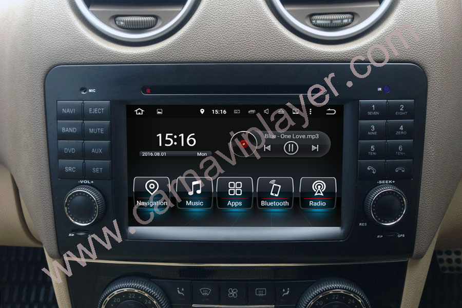 Mercedes-Benz GL-X164/ML-W164 Aftermarket Navigation Player