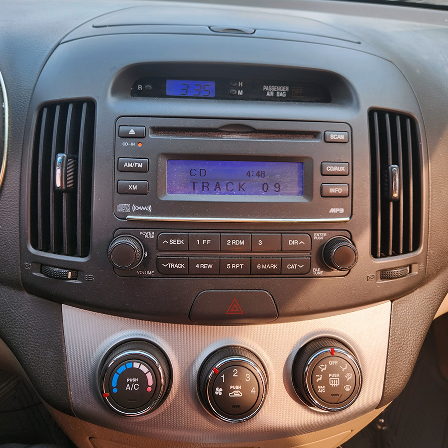 Hyundai Elantra 2007-2010 Aftermarket Radio Upgrade