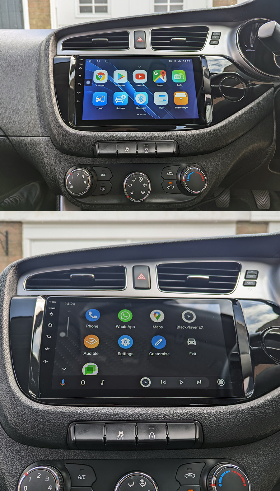 Kia Ceed RHD 2012-2017 Aftermarket Radio Upgrade