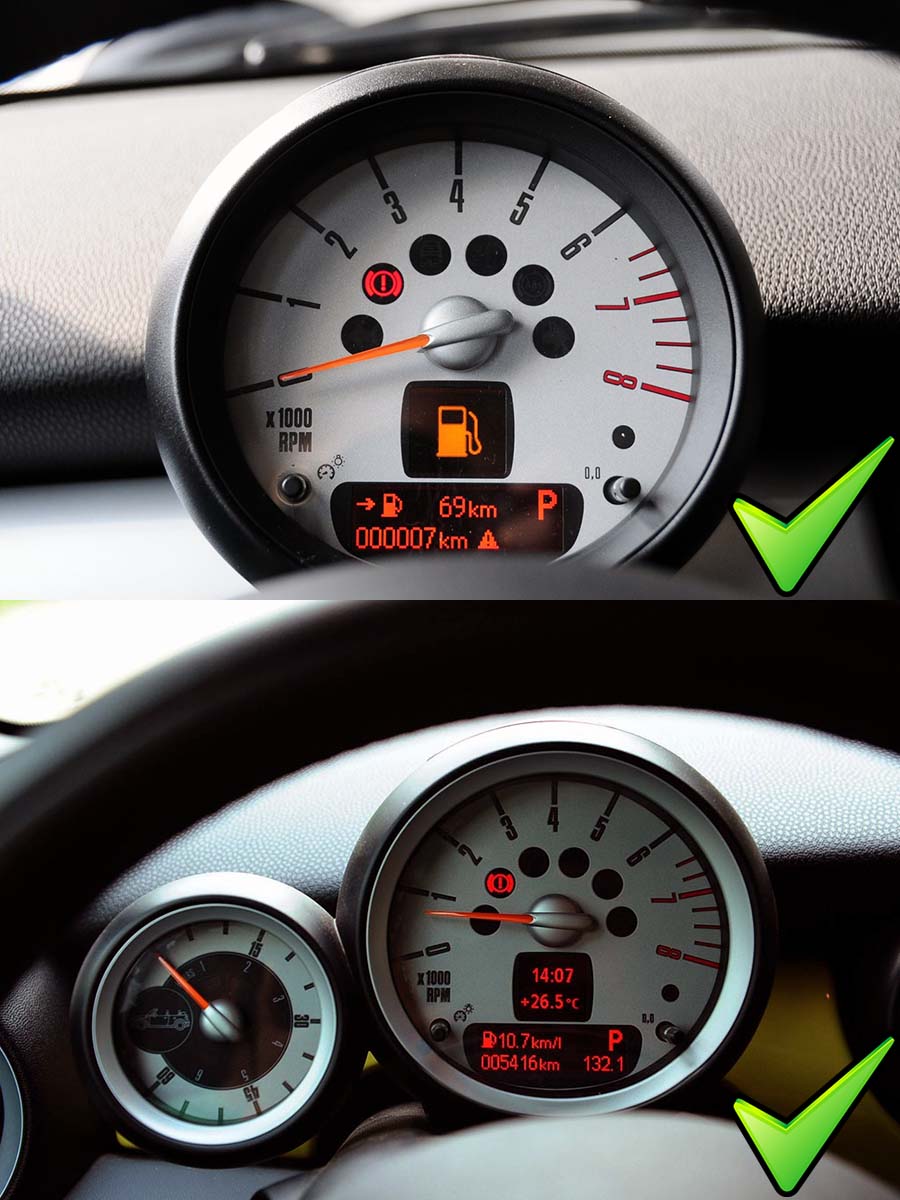 MINI 2006-2013 Digital LCD Instrument Cluster