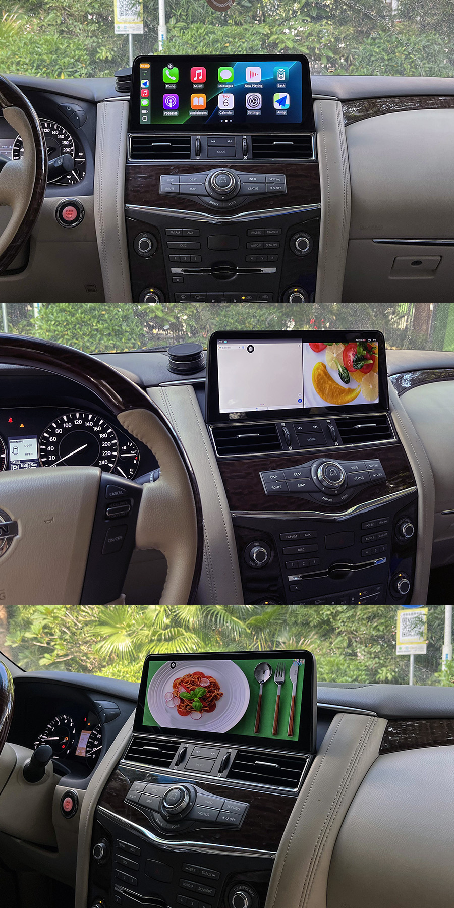 Nissan Patrol 2010-2020 Aftermarket Radio Upgrade Nissan Patrol 2010-2020 Aftermarket Radio Upgrade