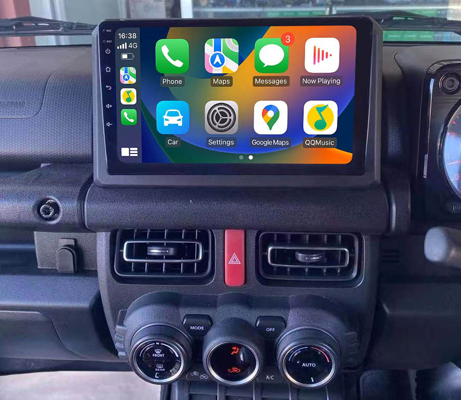 audi a3 factory radio Suzuki Jimny 2019-2020 RHD Aftermarket Radio Upgrade
