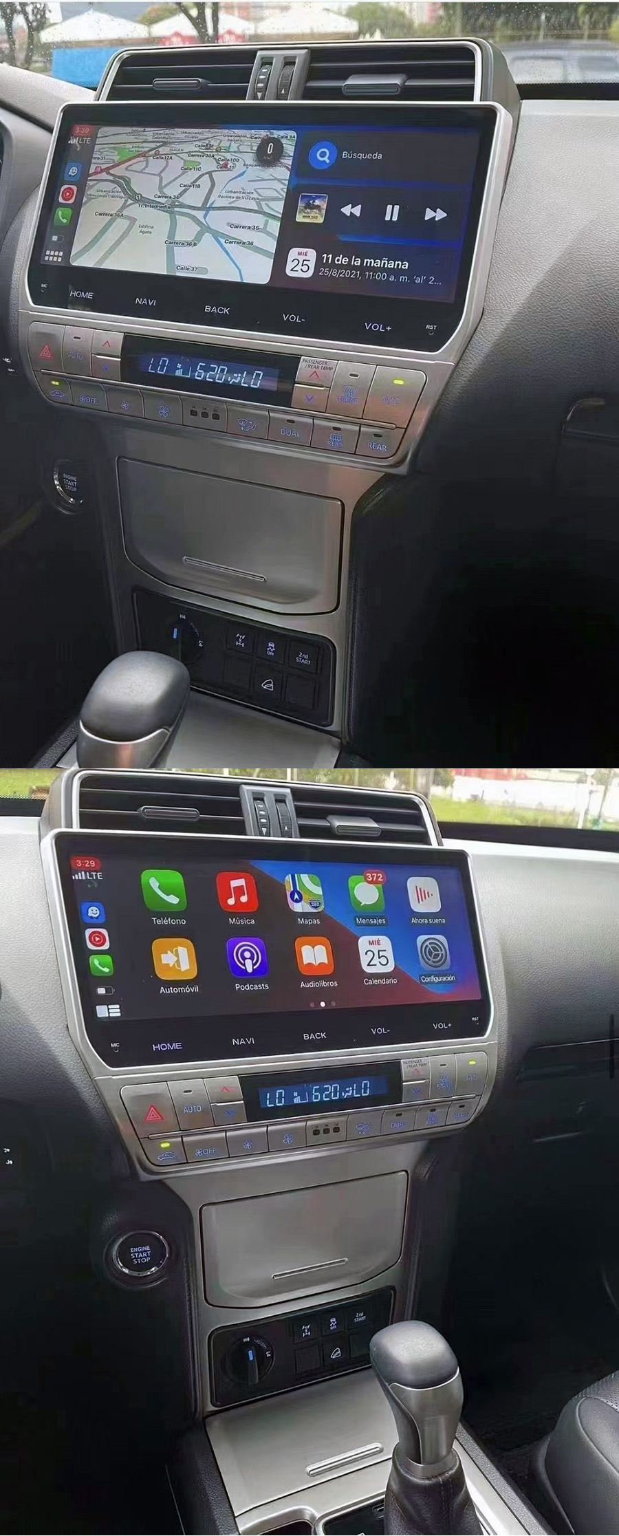 Toyota Prado 2017-2019(J150) Radio Upgrade With 12.3 inch Screen