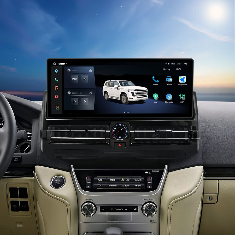 Toyota Land Cruiser Prado J120 Toyota Land Cruiser 2016-2020 Radio Upgrade with 15 inch screen