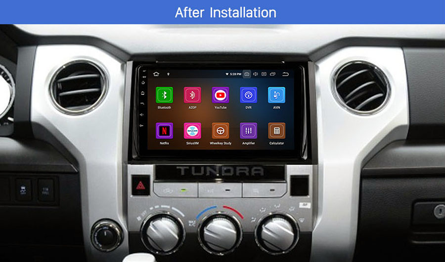 Toyota Tundra 2014-2021 Aftermarket Radio Upgrade