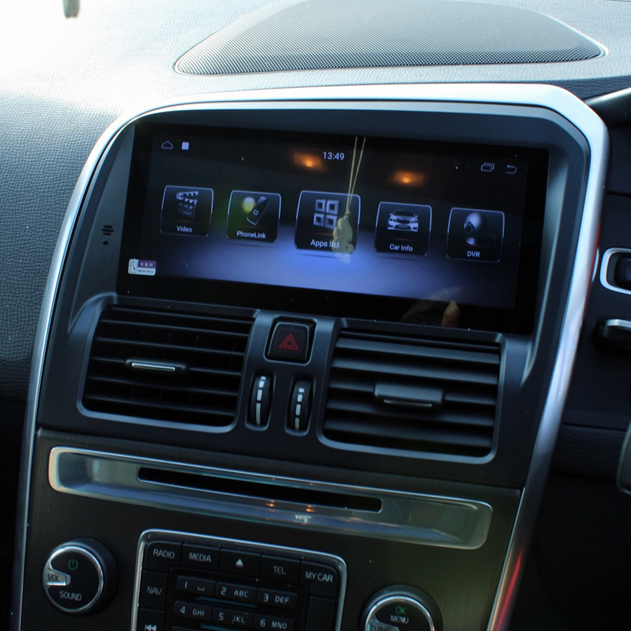 bmw 1 series android navigation head unit Volvo XC60 RHD 2009-2017 Aftermarket Radio Upgrade