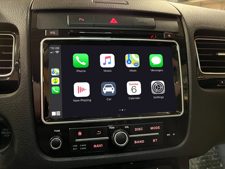 VW Touareg 20112017 RCD550 Aftermarket Radio Replacement