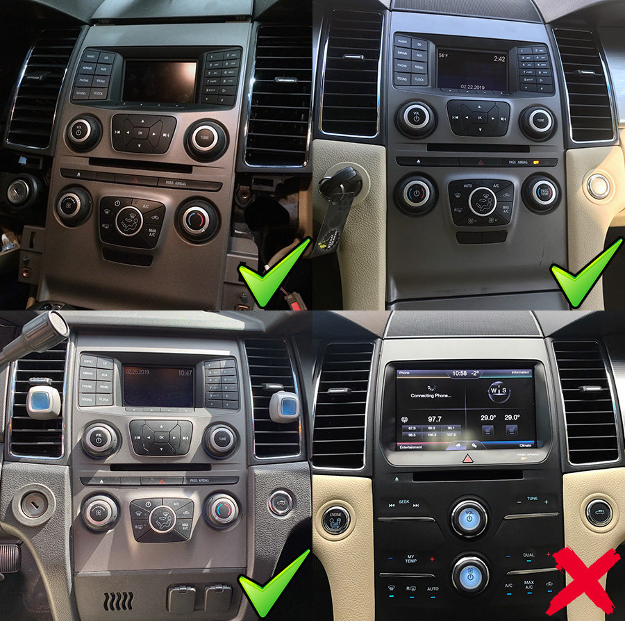 Ford Taurus 2013-2019 Aftermarket Radio Upgrade